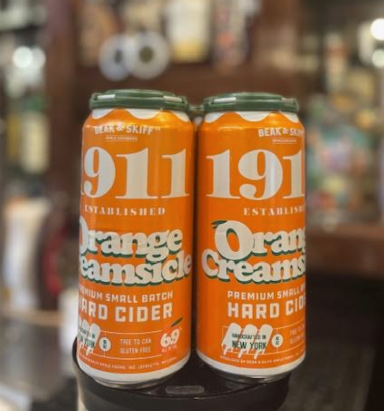 1911 Orange Creamsicle Hard Cider 6.9% ABV | Red Line Raleigh