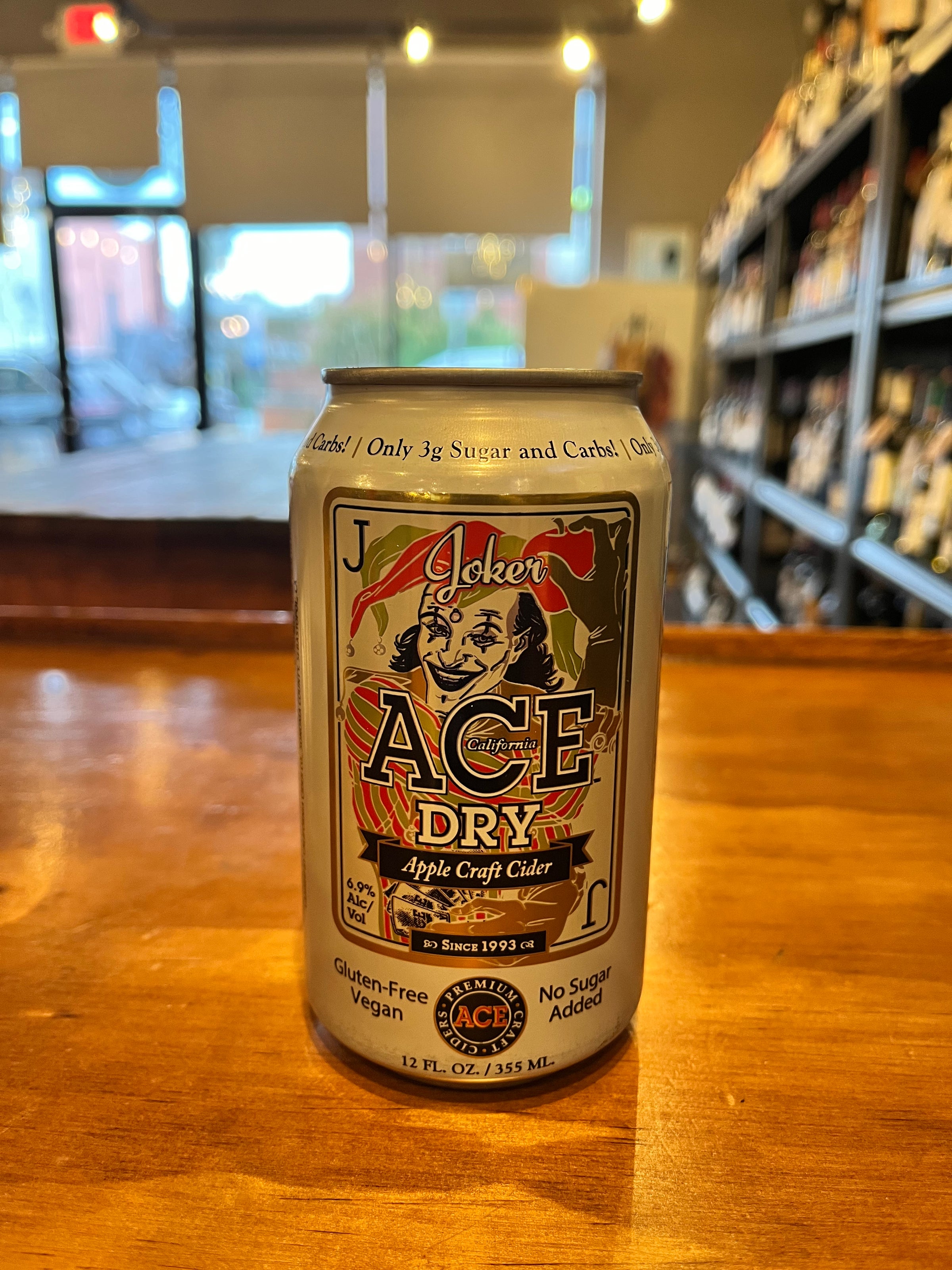 Ace Joker Dry Cider 6.9% ABV | Red Line Raleigh