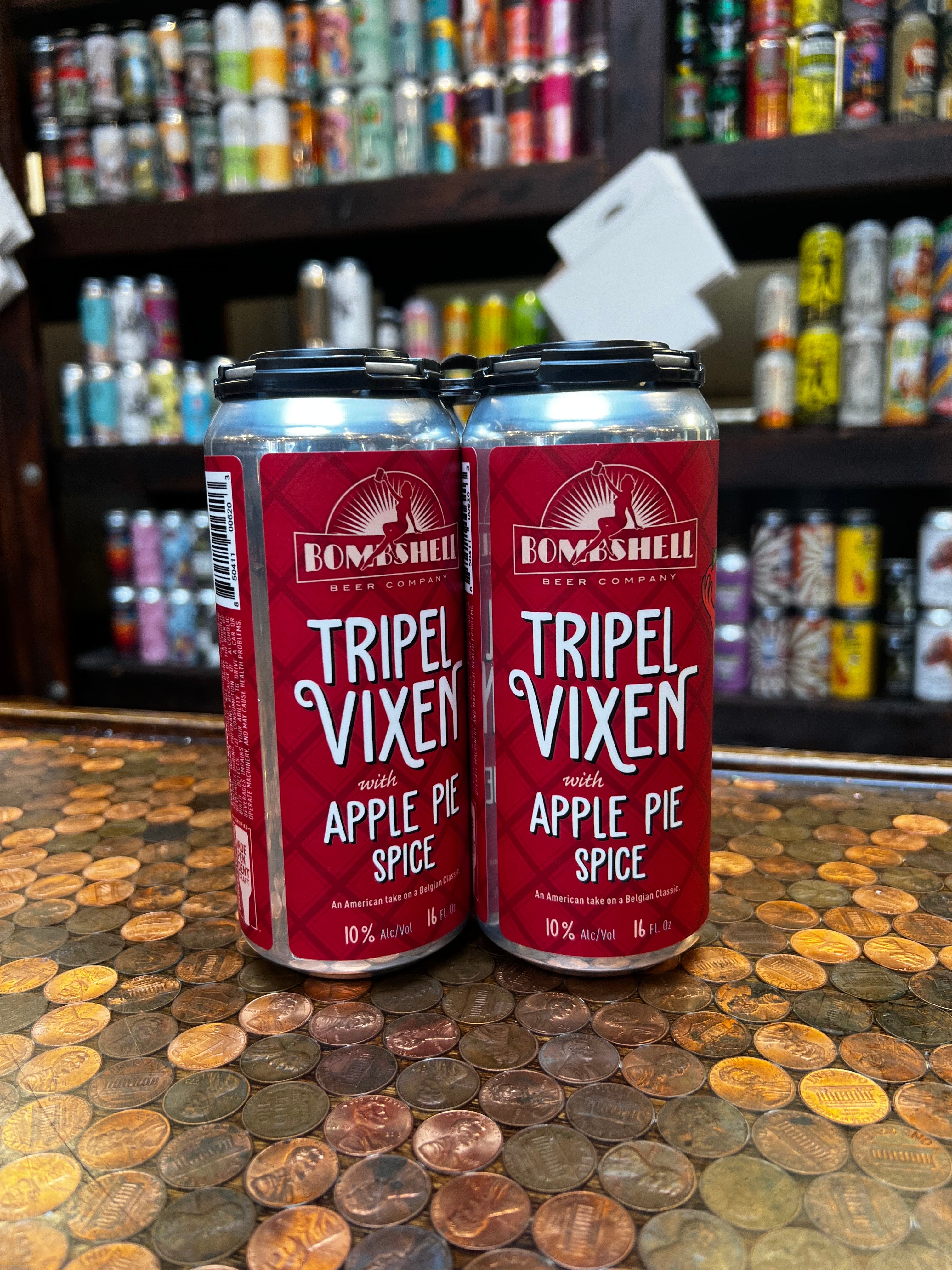 Abel エーベル TR-2 Maid in USA Bombshell Tripel Vixen Apple Pie Spice Belgian Ale 10% ABV | Red