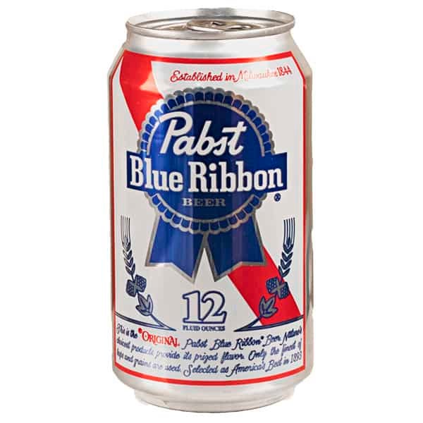 Pabst Blue Ribbon Original Lager 4.7% ABV | Red Line Raleigh