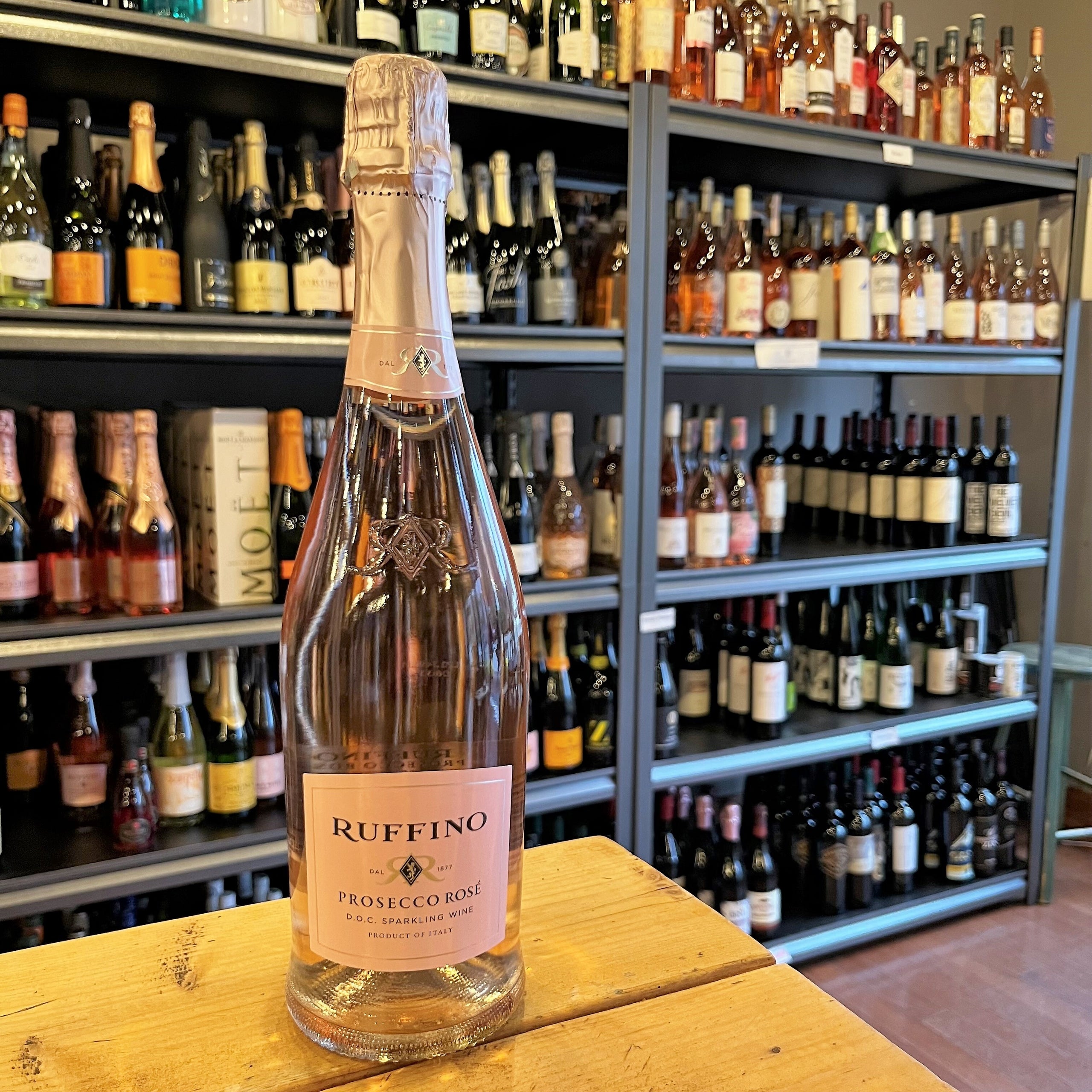 Ruffino Prosecco Rose 750 ML Italy Red Line Beer Wine